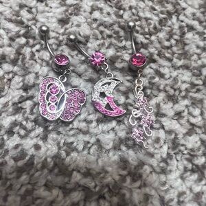 Body candy navel rings